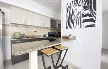 Furnished apartment for rent in a condominium in Curridabat