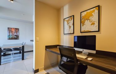 Furnished apartment for rent in a condominium in La Sabana