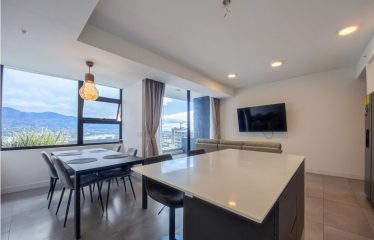 Apartamento en Aire Nunciatura: Doble Balcón y Vistas Panorámicas en el Piso 18