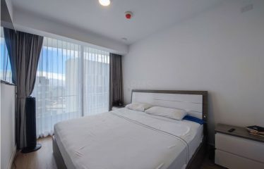 Apartamento en Aire Nunciatura: Doble Balcón y Vistas Panorámicas en el Piso 18